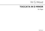 WILLIAM G. WOOD: TOCCATA IN D MINOR ORGAN