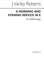 J. VARLEY ROBERTS: BENEDICTUS IN E SATB/ORGAN CHANT
