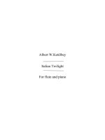 ALBERT KETELBEY: ITALIAN TWILIGHT (FLUTE/PIANO)