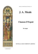 JOHN ARTHUR MEALE: CHASON D'ESPOIR ORGAN