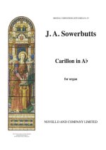JOHN ALBERT SOWERBUTTS: CARILLON IN A FLAT ORGAN