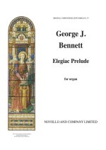 GEORGE J. BENNETT: ELEGIAC PRELUDE FOR ORGAN