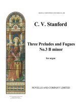CHARLES VILLIERS STANFORD: PRELUDES AND FUGUE NO.3 IN B MINOR (FROM OP.193)