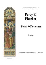 PERCY E. FLETCHER: FESTAL OFFERTORIUM FOR ORGAN