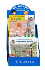 Présentoir S22 18 ex Paris : 6 livres + 12 coloriages