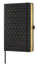 Carnet C&G grand format ligne honeycomb gold