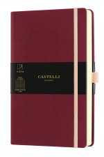 CARNET AQUARELA TRÈS GRAND FORMAT LIGNÉ BLACK CHERRY