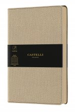 Carnet Harris poche ligné sable