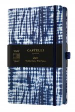 Agenda 2021 semainier grand format Shibori jute