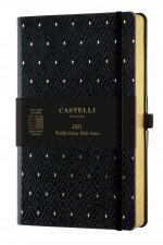 Agenda 2021 semainier grand format C&G diamant dore