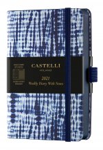 Agenda 2021 semainier poche Shibori jute