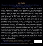 Programme Subliminal Audio - Solitude