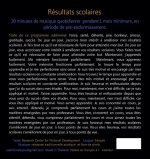 Programme Subliminal Audio - Résultats scolaires