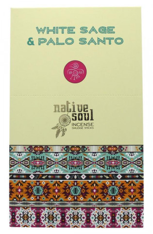 Encens Green Tree Native Soul Sauge Blanche & Palo Santo - 15 grs