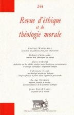 Revue d'éthique et de théologie morale numéro 244
