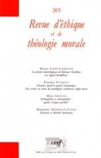 Revue d'éthique et de théologie morale numéro 265