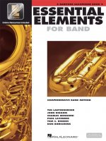 ESSENTIAL ELEMENTS FOR BAND - BOOK 2 WITH EEI SAXOPHONE BARYTON +ENREGISTREMENTS ONLINE