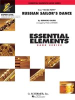 ESSENTIAL ELEMENTS 2000 BAND SERIES: REINHOLD GLIERE: RUSSIAN SAILOR'S DANCE