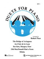DUETS FOR PIANO I BLUE BOOK I PIANO