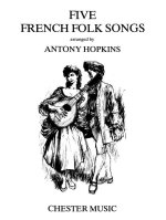 FIVE FRENCH FOLK SONGS