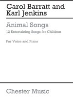 BARRATT: ANIMAL SONGS PIANO, VOIX, GUITARE