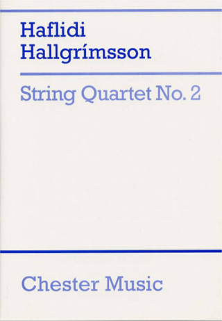HALLGRIMSSON: STRING QUARTET NO. 2 (SCORE)