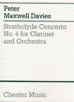 PETER MAXWELL DAVIES: STRATHCLYDE CONCERTO NO. 4 (MINIATURE SCORE)