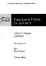 TOMAS LUIS DE VICTORIA: O MAGNUM MYSTERIUM CHANT