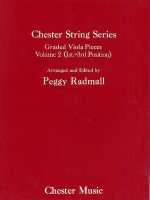 PEGGY RADMALL: CHESTER STRING SERIES VIOLA BOOK 2 (VIOLA/PIANO)