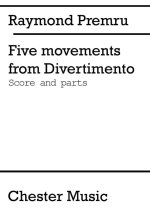 RAYMOND PREMRU: FIVE MOVEMENTS FROM DIVERTIMENTO FOR BRASS (JUST BRASS NO.42)