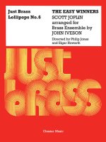 SCOTT JOPLIN (ARR. IVESON): THE EASY WINNERS - JUST BRASS LOLLIPOPS NO.6