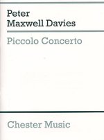 PETER MAXWELL DAVIES: PICCOLO CONCERTO (STUDY SCORE)