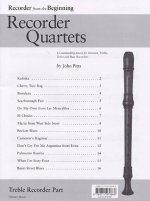 RECORDER QUARTETS: TREBLE RECORDER PART
