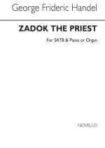 G.F. HANDEL: CORONATION ANTHEM NO.1 'ZADOK THE PRIEST' (7-PART CHOIR) CHANT