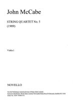 MCCABE: STRING QUARTET NO. 5 (PARTS)