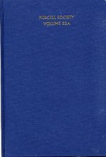 PURCELL SOCIETY VOLUME - 22A CATCHES (CLOTH BOUND)