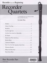 RECORDER QUARTETS: BASS RECORDER PART