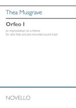 THEA MUSGRAVE: ORFEO I (FLUTE PART/CD) +CD
