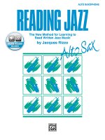 JACQUES RIZZO: READING JAZZ FOR ALTO SAXOPHONE +CD