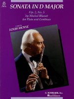 MICHEL BLAVET: SONATA IN D MAJOR FOR FLUTE AND PIANO OP. 2 NO. 5