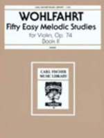 FIFTY EASY MELODIC STUDIES VIOLON