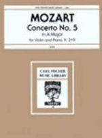 CONCERTO NO. 5 IN A MAJOR VIOLON-LIVRE +PARTITION