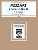 CONCERTO NO. 3 IN G MAJOR VIOLON-LIVRE +PARTITION