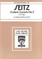 SEITZ STUDENT COLLECTION NO.2 IN G MAJOR VIOLON-LIVRE +PARTITION
