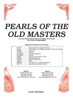 PEARLS OF THE OLD MASTERS - VOL. II FLUTE TRAVERSIERE