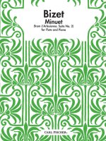 MINUET FLUTE TRAVERSIERE-LIVRE +PARTITION