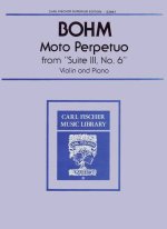 MOTO PERPETUO, FROM 'SUITE III, NO. 6' VIOLON-LIVRE +PARTITION