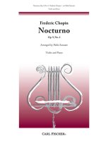 NOCTURNO VIOLON-LIVRE +PARTITION