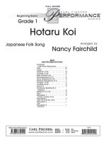 HOTARU KOI CONCERT BAND/HARMONIE/FANFARE