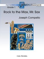 ROCK TO THE MAX, MR. SAX CONCERT BAND/HARMONIE/FANFARE-PARTITION+PARTIES SEPAREES